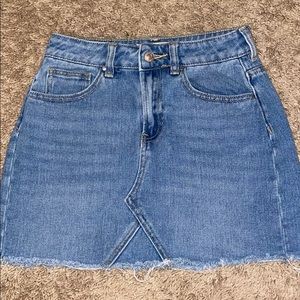 Denim skirt